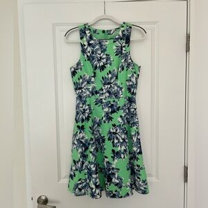 J.Crew Floral Fit and Flare Dress